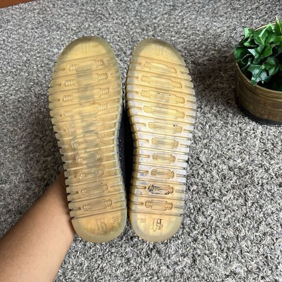 ILSE JACOBSEN HORNBAEK Shoe Tulip 138 Lux Slip On Glitter Flats 38 US 8 Sneakers - Picture 4 of 8